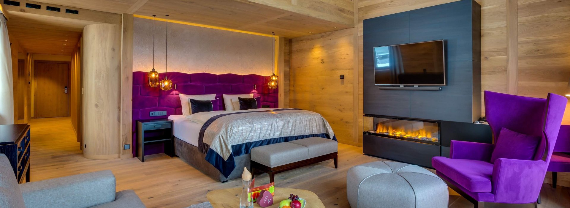 Cocoon Spa Chalet mit Kamin